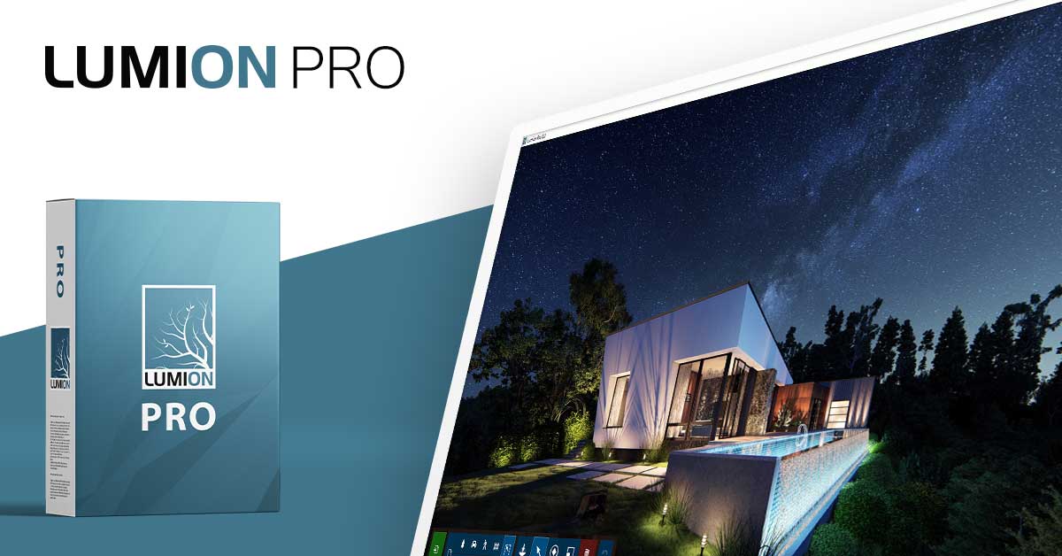 Lumion Pro Mimari görselleştirme yazılımı