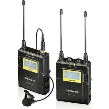 Saramonic UwMic9 (RX9+TX9) Wireless Yaka Mikrofonu Kablosuz Mikrofon