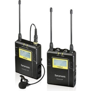 Saramonic UwMic9 (RX9+TX9) Wireless Yaka Mikrofonu Kablosuz Mikrofon