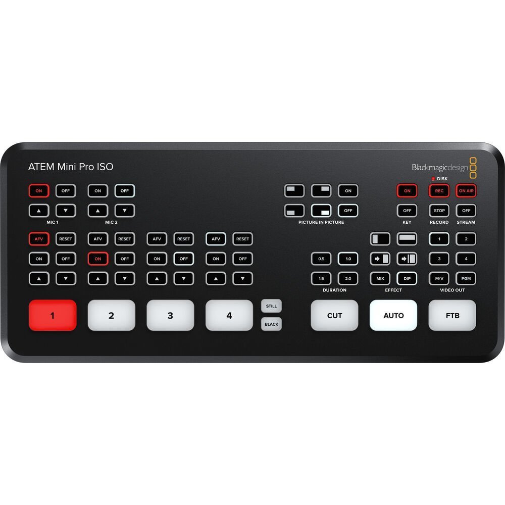 Blackmagic Design Atem Mini Pro ISO Görüntü Mikseri