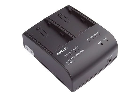 Swit S-3602U Çift Kanallı Şarj Cihazı ve Adaptörü
