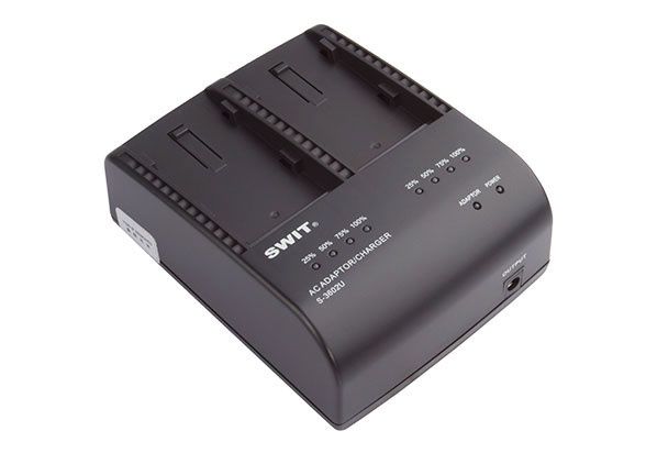 Swit S-3602U Çift Kanallı Şarj Cihazı ve Adaptörü