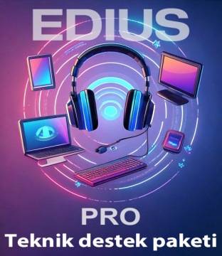 EDIUS Pro Teknik destek paketi ( 1 yıllık )