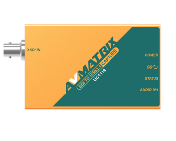 AVMATRIX UC1118 Profesyonel SDI - USB 3.1 Gen 1 Video Yakalama Kartı