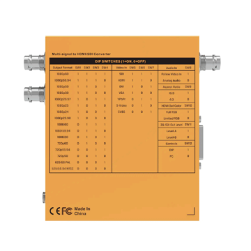 AVMATRIX SC7030 Çoklu Sinyal SDI/HDMI Çapraz dönüştürücü