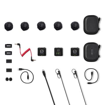 RODE Wireless PRO İki Kişilik Kablosuz Mikrofon Sistemi