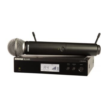 Shure BLX24RE/SM58 Kablosuz Mikrofon Sistemi - Profesyonel Vokal Mikrofonu
